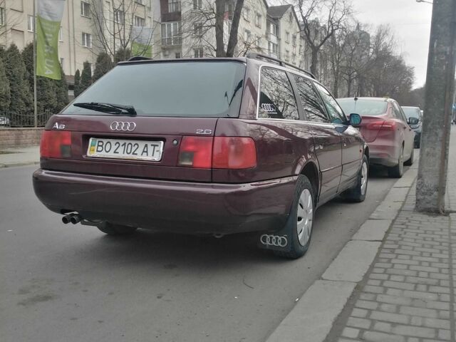 Красный Ауди А6, объемом двигателя 2.6 л и пробегом 392 тыс. км за 3000 $, фото 3 на Automoto.ua