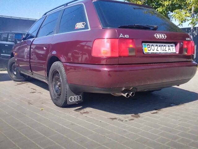 Красный Ауди А6, объемом двигателя 2.6 л и пробегом 392 тыс. км за 3000 $, фото 6 на Automoto.ua