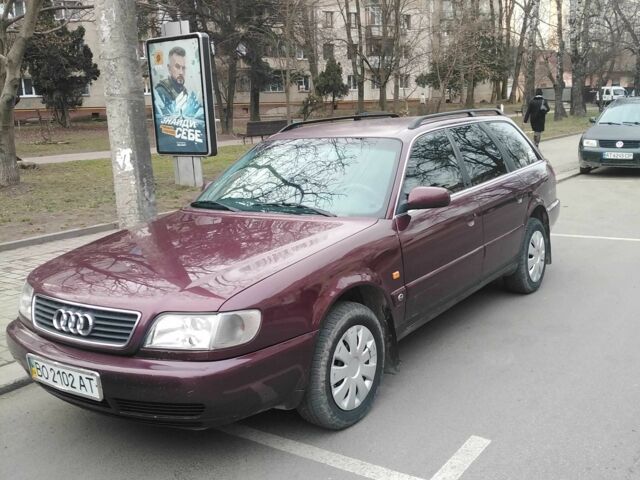 Красный Ауди А6, объемом двигателя 2.6 л и пробегом 392 тыс. км за 3000 $, фото 1 на Automoto.ua