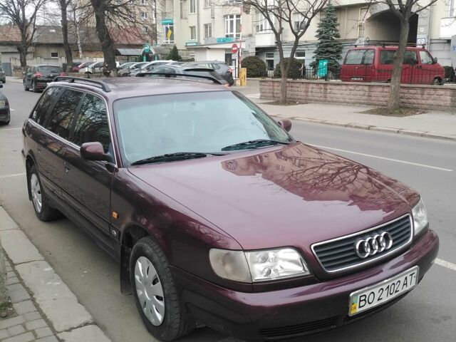 Красный Ауди А6, объемом двигателя 2.6 л и пробегом 392 тыс. км за 3000 $, фото 2 на Automoto.ua