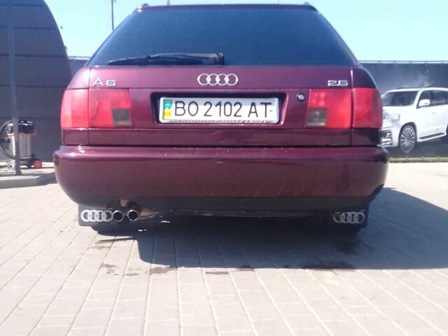 Красный Ауди А6, объемом двигателя 2.6 л и пробегом 392 тыс. км за 3000 $, фото 9 на Automoto.ua