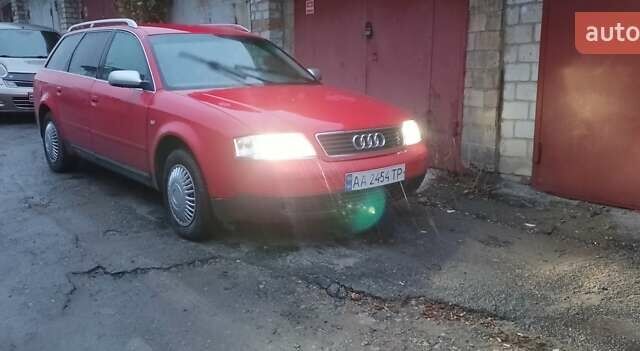 Красный Ауди А6, объемом двигателя 1.8 л и пробегом 282 тыс. км за 3300 $, фото 6 на Automoto.ua