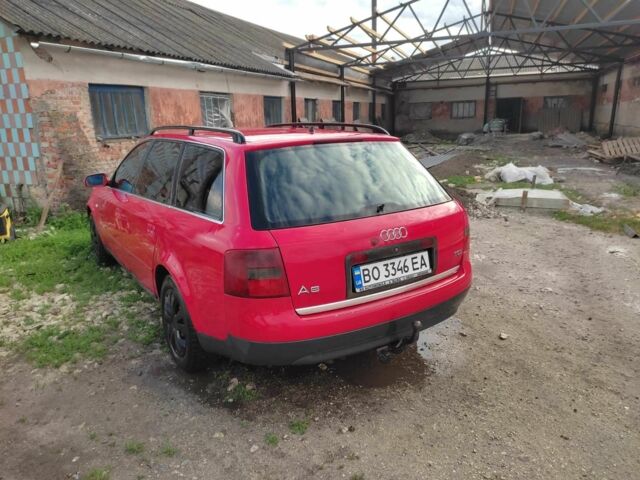 Красный Ауди А6, объемом двигателя 2.5 л и пробегом 200 тыс. км за 3000 $, фото 3 на Automoto.ua
