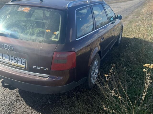 Красный Ауди А6, объемом двигателя 2.5 л и пробегом 371 тыс. км за 2000 $, фото 6 на Automoto.ua