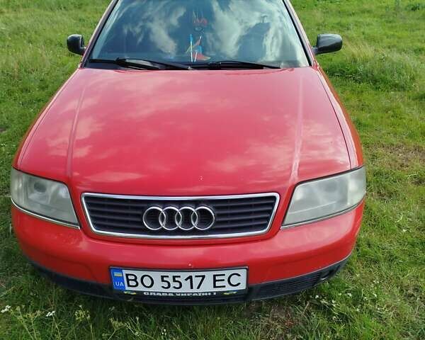 Красный Ауди А6, объемом двигателя 2.5 л и пробегом 298 тыс. км за 4900 $, фото 1 на Automoto.ua