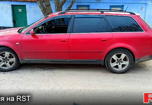 Красный Ауди А6, объемом двигателя 2.5 л и пробегом 398 тыс. км за 3500 $, фото 3 на Automoto.ua