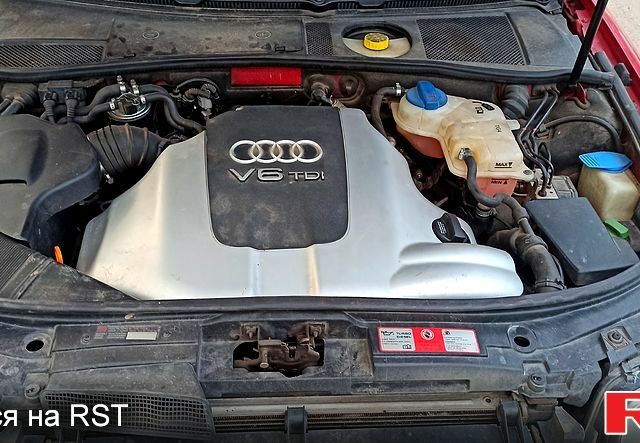 Красный Ауди А6, объемом двигателя 2.5 л и пробегом 398 тыс. км за 3500 $, фото 4 на Automoto.ua