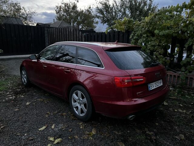Ауді А6 2011 у Броварах на Automoto.ua Червоний Ауді А6, об'ємом двигуна 3 л та пробігом 277 тис. км за 15500 $, фото 3 на Automoto.ua