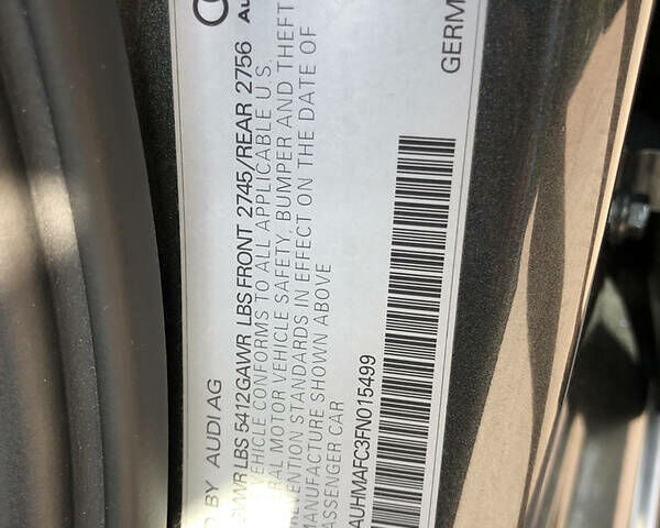 Сірий Ауді А6, об'ємом двигуна 3 л та пробігом 112 тис. км за 26300 $, фото 32 на Automoto.ua