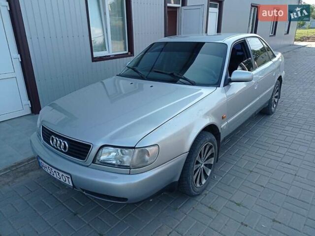 Серый Ауди А6, объемом двигателя 1.8 л и пробегом 315 тыс. км за 3000 $, фото 1 на Automoto.ua