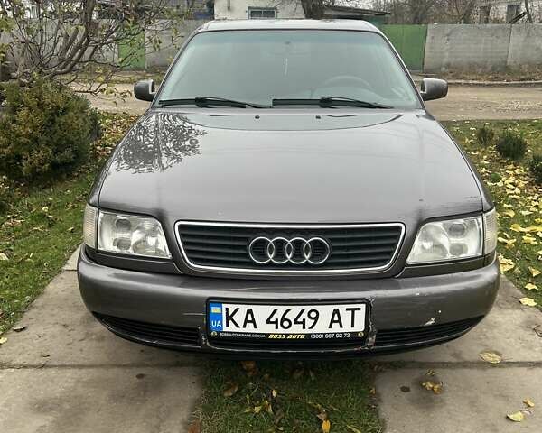 Серый Ауди А6, объемом двигателя 2.6 л и пробегом 318 тыс. км за 3000 $, фото 1 на Automoto.ua