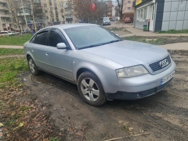 Серый Ауди А6, объемом двигателя 2.4 л и пробегом 350 тыс. км за 3850 $, фото 1 на Automoto.ua