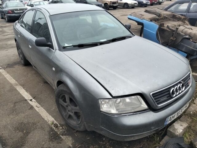 Серый Ауди А6, объемом двигателя 2.5 л и пробегом 375 тыс. км за 2550 $, фото 1 на Automoto.ua