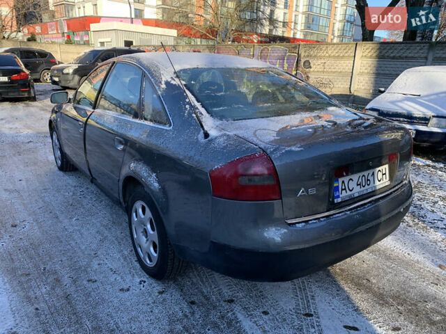 Серый Ауди А6, объемом двигателя 2.5 л и пробегом 300 тыс. км за 3250 $, фото 5 на Automoto.ua