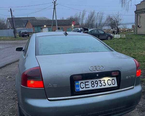 Серый Ауди А6, объемом двигателя 2.5 л и пробегом 372 тыс. км за 3450 $, фото 4 на Automoto.ua