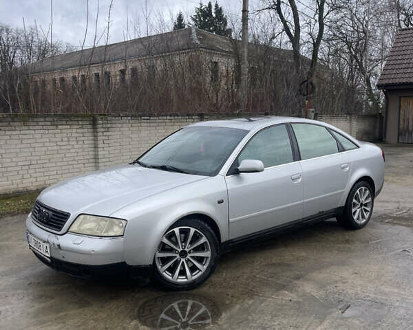 Серый Ауди А6, объемом двигателя 2.5 л и пробегом 359 тыс. км за 3800 $, фото 1 на Automoto.ua