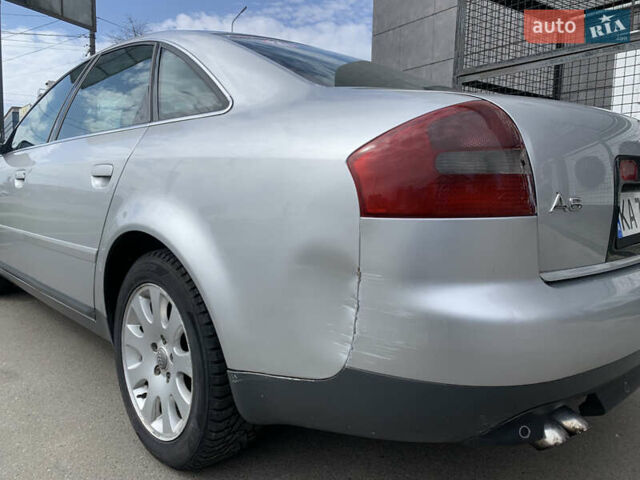 Ауди А6 2002 в Борисполе на Automoto.ua Серый Ауди А6, объемом двигателя 2.5 л и пробегом 289 тыс. км за 4000 $, фото 4 на Automoto.ua