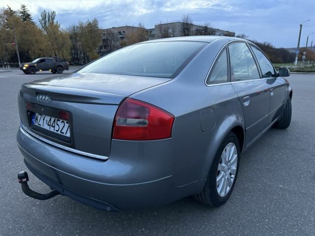 Ауді А6 2002 у Краматорске на Automoto.ua Сірий Ауді А6, об'ємом двигуна 1.9 л та пробігом 405 тис. км за 3089 $, фото 6 на Automoto.ua