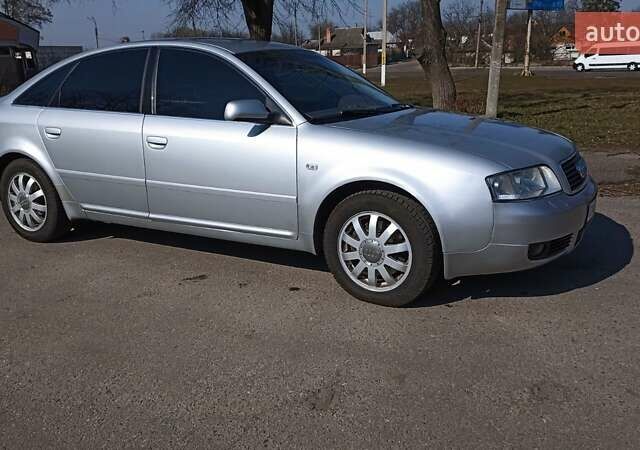 Серый Ауди А6, объемом двигателя 2.5 л и пробегом 342 тыс. км за 5400 $, фото 1 на Automoto.ua