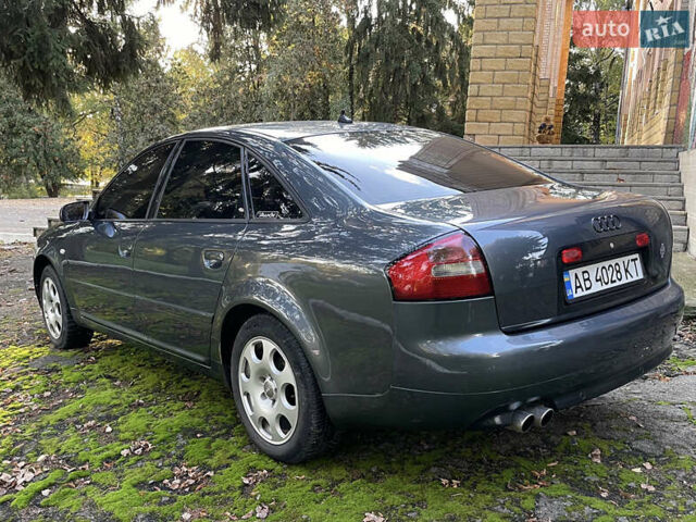 Ауді А6 2003 у Бершаде на Automoto.ua Сірий Ауді А6, об'ємом двигуна 2.39 л та пробігом 310 тис. км за 5499 $, фото 13 на Automoto.ua