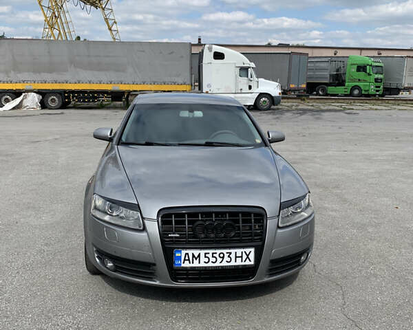 Серый Ауди А6, объемом двигателя 2 л и пробегом 400 тыс. км за 5500 $, фото 2 на Automoto.ua