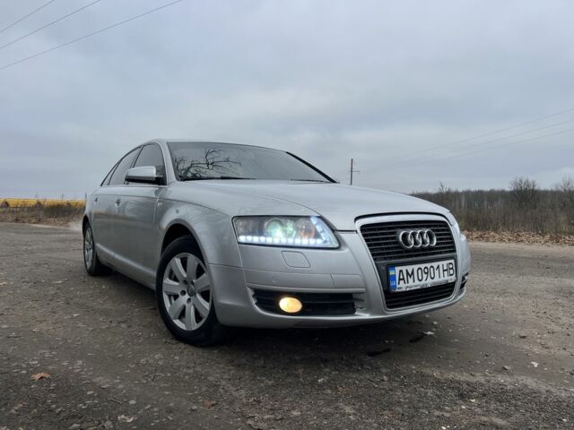 Сірий Ауді А6, об'ємом двигуна 3 л та пробігом 326 тис. км за 6500 $, фото 1 на Automoto.ua