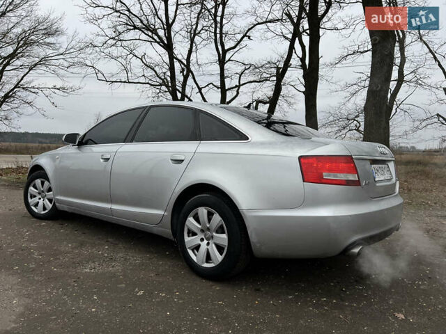 Сірий Ауді А6, об'ємом двигуна 3 л та пробігом 326 тис. км за 6500 $, фото 5 на Automoto.ua