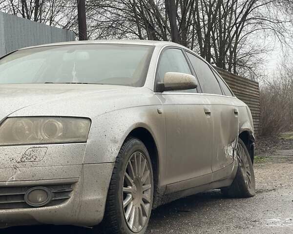 Серый Ауди А6, объемом двигателя 2 л и пробегом 282 тыс. км за 3550 $, фото 5 на Automoto.ua
