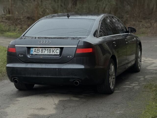 Серый Ауди А6, объемом двигателя 2.4 л и пробегом 230 тыс. км за 5900 $, фото 6 на Automoto.ua