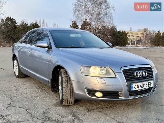 Серый Ауди А6, объемом двигателя 2.4 л и пробегом 225 тыс. км за 8700 $, фото 1 на Automoto.ua