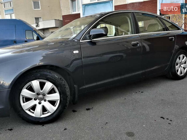 Серый Ауди А6, объемом двигателя 2.98 л и пробегом 341 тыс. км за 8500 $, фото 3 на Automoto.ua