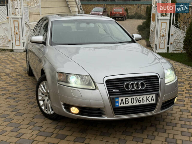 Серый Ауди А6, объемом двигателя 3 л и пробегом 189 тыс. км за 9500 $, фото 3 на Automoto.ua