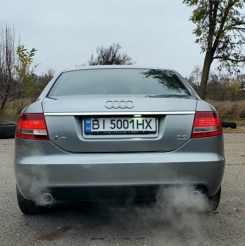 Серый Ауди А6, объемом двигателя 3 л и пробегом 320 тыс. км за 7500 $, фото 3 на Automoto.ua