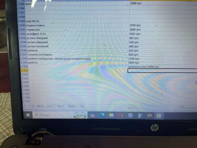 Серый Ауди А6, объемом двигателя 3 л и пробегом 354 тыс. км за 8000 $, фото 8 на Automoto.ua
