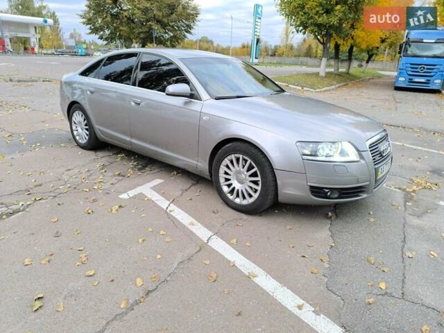 Ауді А6 2006 у Києві на Automoto.ua Сірий Ауді А6, об'ємом двигуна 3 л та пробігом 355 тис. км за 7200 $, фото 14 на Automoto.ua
