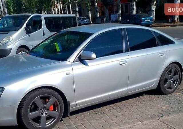 Серый Ауди А6, объемом двигателя 3 л и пробегом 300 тыс. км за 8000 $, фото 3 на Automoto.ua