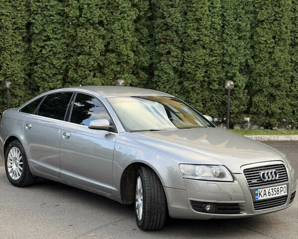 Ауді А6 2006 у Києві на Automoto.ua Сірий Ауді А6, об'ємом двигуна 3 л та пробігом 355 тис. км за 7900 $, фото 17 на Automoto.ua