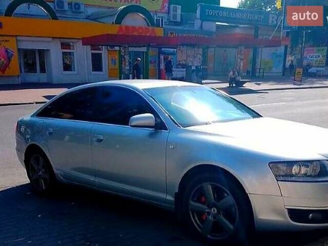 Серый Ауди А6, объемом двигателя 3 л и пробегом 300 тыс. км за 8000 $, фото 1 на Automoto.ua