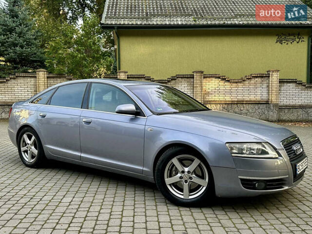 Серый Ауди А6, объемом двигателя 3 л и пробегом 300 тыс. км за 7750 $, фото 2 на Automoto.ua