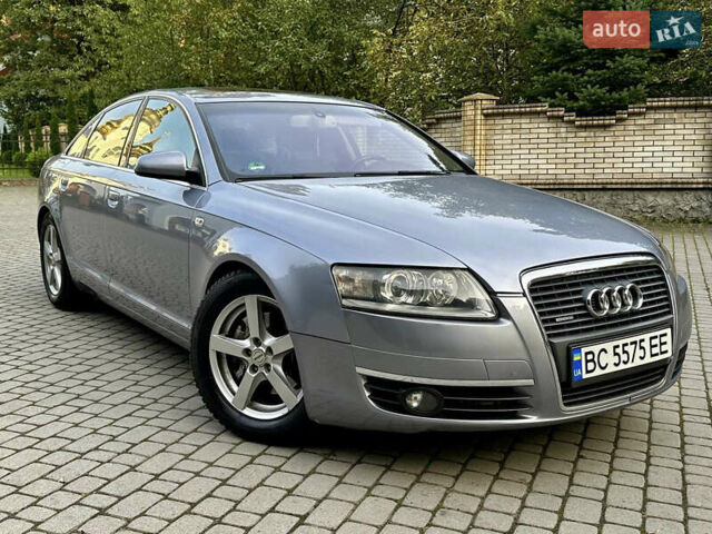 Серый Ауди А6, объемом двигателя 3 л и пробегом 300 тыс. км за 7750 $, фото 1 на Automoto.ua