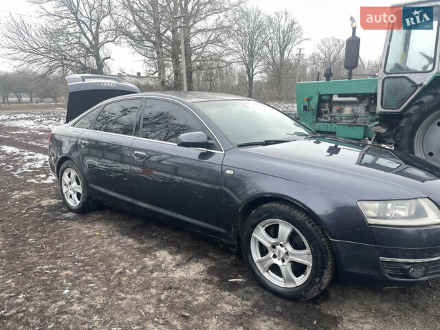 Серый Ауди А6, объемом двигателя 3 л и пробегом 328 тыс. км за 6500 $, фото 2 на Automoto.ua