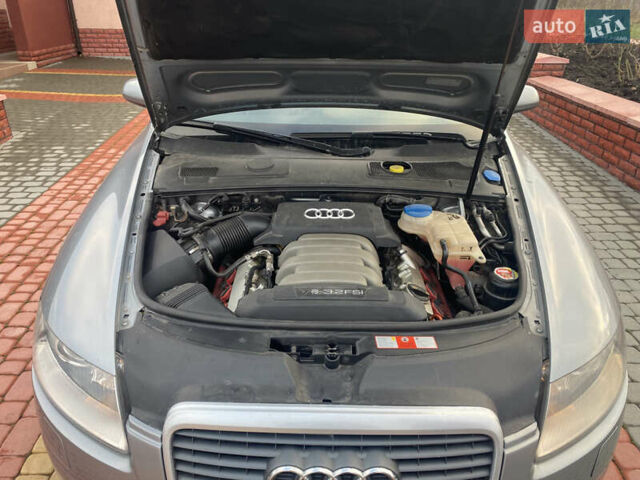Серый Ауди А6, объемом двигателя 3.2 л и пробегом 215 тыс. км за 9000 $, фото 13 на Automoto.ua