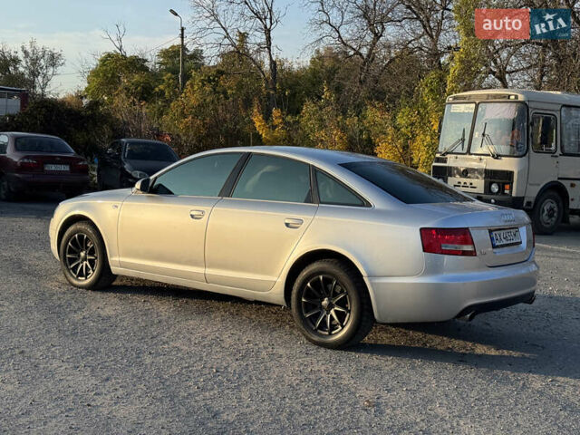 Ауді А6 2007 у Каменце-Подольском на Automoto.ua Сірий Ауді А6, об'ємом двигуна 2.77 л та пробігом 236 тис. км за 9500 $, фото 3 на Automoto.ua