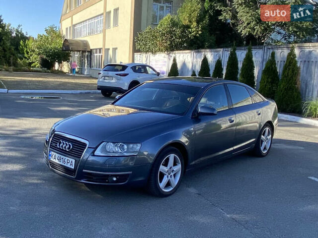 Сірий Ауді А6, об'ємом двигуна 3 л та пробігом 292 тис. км за 7000 $, фото 1 на Automoto.ua