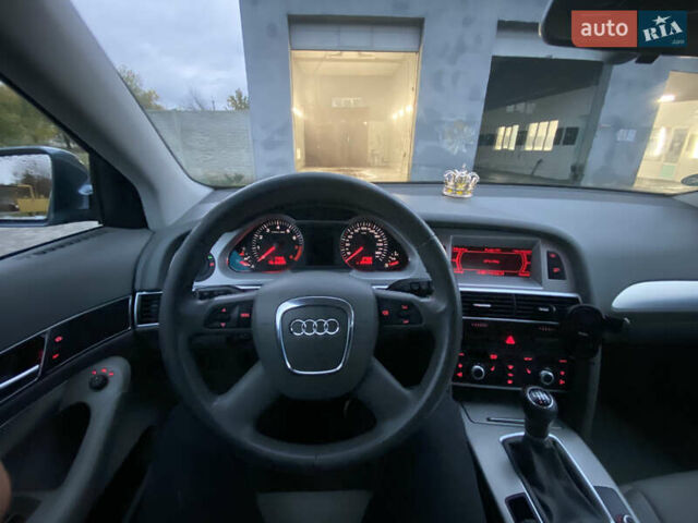 Ауді А6 2007 у Новой Водолаге на Automoto.ua Сірий Ауді А6, об'ємом двигуна 2 л та пробігом 255 тис. км за 8000 $, фото 12 на Automoto.ua