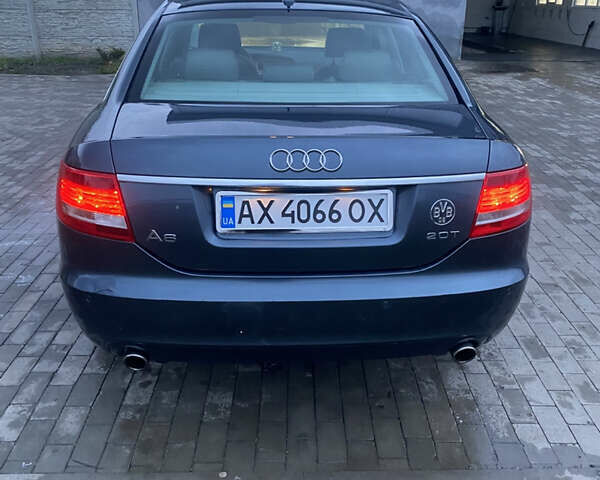 Ауді А6 2007 у Новой Водолаге на Automoto.ua Сірий Ауді А6, об'ємом двигуна 2 л та пробігом 255 тис. км за 8000 $, фото 8 на Automoto.ua