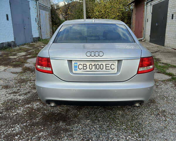 Ауді А6 2007 у Прилуках на Automoto.ua Сірий Ауді А6, об'ємом двигуна 1.97 л та пробігом 241 тис. км за 6500 $, фото 1 на Automoto.ua