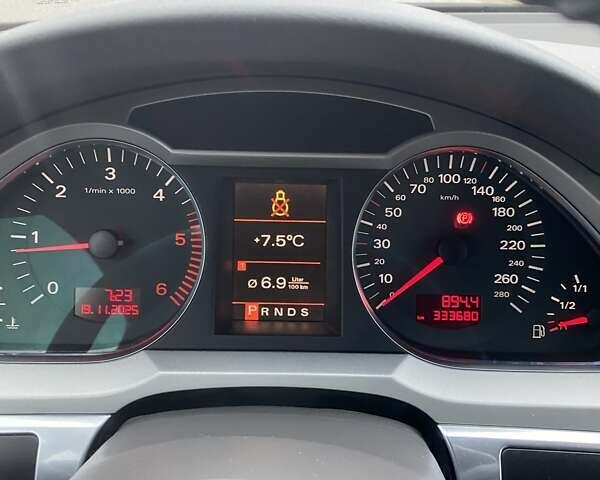 Сірий Ауді А6, об'ємом двигуна 2.7 л та пробігом 330 тис. км за 9500 $, фото 48 на Automoto.ua