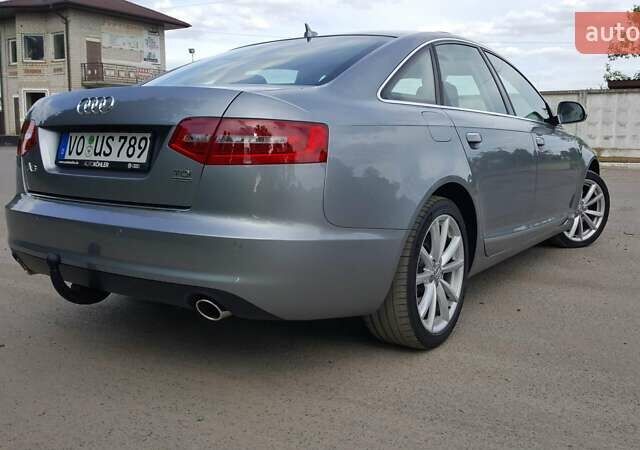 Серый Ауди А6, объемом двигателя 3 л и пробегом 318 тыс. км за 14375 $, фото 90 на Automoto.ua
