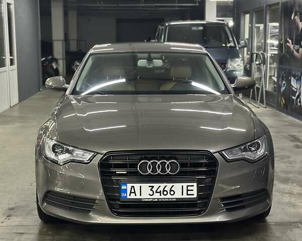 Серый Ауди А6, объемом двигателя 3 л и пробегом 201 тыс. км за 16800 $, фото 1 на Automoto.ua